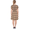 Vintage Camera Chevron Orange Adorable in Chiffon Dress View2