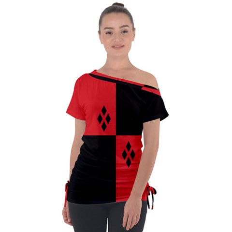 Harley Tie-up Tee by raeraeshescrafty