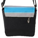 Bold Stripes Turquoise pattern Removable Flap Cover (S) View2