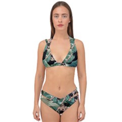 Wonderful Dark Mermaid With Awesome Orca Double Strap Halter Bikini Set by FantasyWorld7