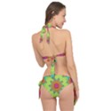 Abstract Art Abstract Background Pattern Tie It Up Bikini Set View2