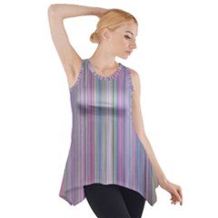 Broken Tv Screen Side Drop Tank Tunic by dressshop
