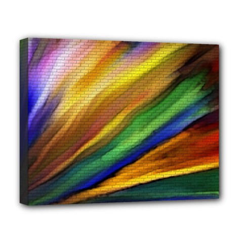 Graffiti Painting Pattern Abstract Deluxe Canvas 20  X 16  (stretched) by Nexatart