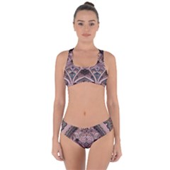 Pattern Decoration Art Architecture Criss Cross Bikini Set by Nexatart