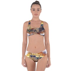 Architecture Castle Fairy Castle Criss Cross Bikini Set by Nexatart
