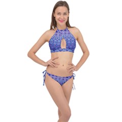 Digital Art Art Artwork Abstract Cross Front Halter Bikini Set by Sapixe
