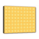 Pattern Background Texture Yellow Deluxe Canvas 20  x 16  (Stretched) View1