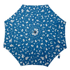 Christmas Pattern Hook Handle Umbrellas (medium) by Valentinaart