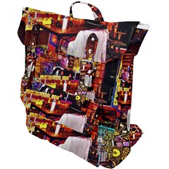 Painted House Buckle Up Backpack by MRTACPANS