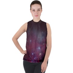 Christmas Tree Cluster Red Stars Nebula Constellation Astronomy Sleeveless Top by genx