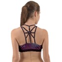 Christmas Tree cluster red stars nebula constellation Astronomy Back Web Sports Bra View2
