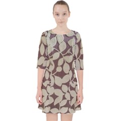 Wordsworth Leaves Pocket Dress by DeneWestUK