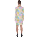 Lego Background Asymmetric Cut-Out Shift Dress View2