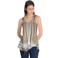 Peacock Wheel Bird Nature Sleeveless Tunic by Wegoenart