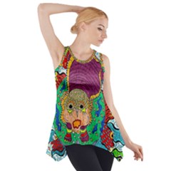 Supersonic Armadillo Side Drop Tank Tunic by chellerayartisans
