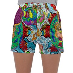 Supersonic Armadillo Sleepwear Shorts by chellerayartisans