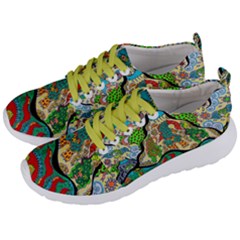Supersonic Volcanic Sunmoon Faces Men s Lightweight Sports Shoes by chellerayartisans