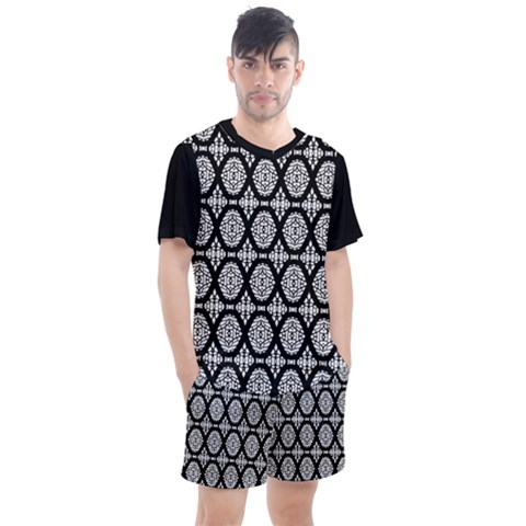 Darwin Ii Men s Mesh Tee And Shorts Set by Momc