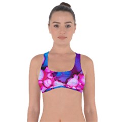 Abstract Detail Art Texture Got No Strings Sports Bra by Wegoenart