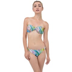 Art Abstract Abstract Art Classic Bandeau Bikini Set by Wegoenart