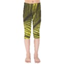 Feather Macro Bird Plumage Nature Kids  Capri Leggings  View1