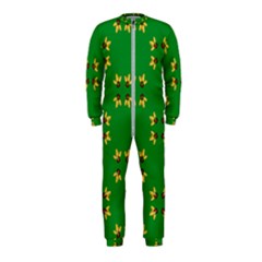 Background Christmas Onepiece Jumpsuit (kids) by Wegoenart