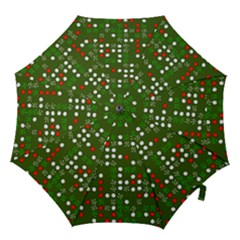 1960 s Christmas Background Hook Handle Umbrellas (medium) by Wegoenart