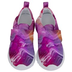 Background Art Abstract Watercolor Kids  Velcro No Lace Shoes by Wegoenart
