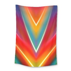 Colorful Background Art Pattern Small Tapestry by Wegoenart