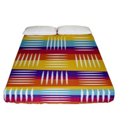 Art Background Abstract Fitted Sheet (california King Size) by Wegoenart