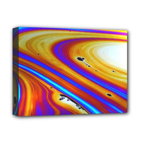 Abstract Architecture Background Deluxe Canvas 16  X 12  (stretched)  by Wegoenart