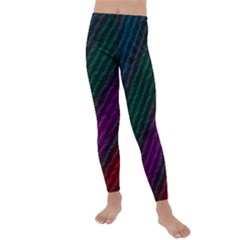 Background Texture Pattern Kids  Lightweight Velour Leggings by Wegoenart