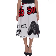 My Life Is Simple Perfect Length Midi Skirt by Ergi2000