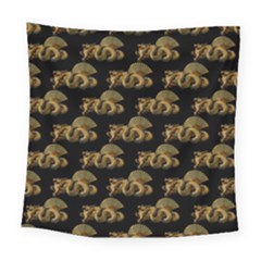 Dragon Motif Print Pattern Square Tapestry (large) by dflcprintsclothing