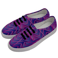 Geometric Background Abstract Men s Classic Low Top Sneakers by Pakrebo