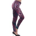 Fractal Artwork Digital Pattern Lightweight Velour Leggings View4