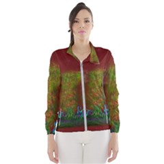 Trees Windbreaker (women) by PurpleDuckyDesigns