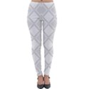 Seamless Background Abstract Vector Lightweight Velour Leggings View1