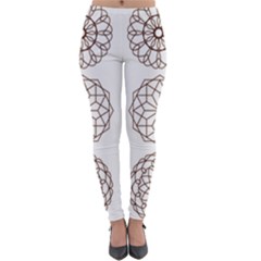 Graphics Geometry Abstract Lightweight Velour Leggings by Pakrebo