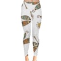 Pattern Dragonfly Background Leggings  View1