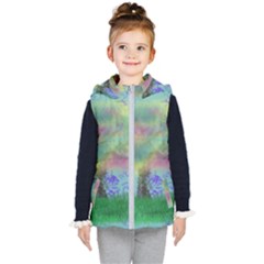 Paradise Kids  Hooded Puffer Vest by PurpleDuckyDesigns