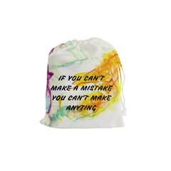 20190103 082308 0001 Drawstring Pouch (medium) by Crystalcreates