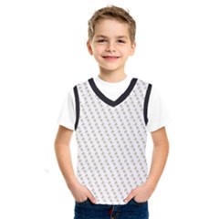 No Step On Snek Pattern White Background Meme Kids  Basketball Tank Top by snek