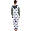 Apu Apustaja with banana phone Wall eyed Pepe the frog Pattern Kekistan Hooded Jumpsuit (Ladies)  View2