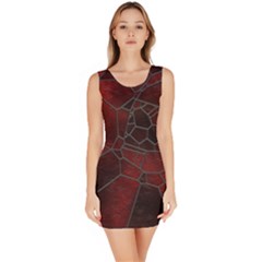 Mosaic Glass Glass Mosaic Colorful Bodycon Dress by Pakrebo
