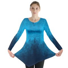 Deep Ocean Long Sleeve Tunic  by LoolyElzayat