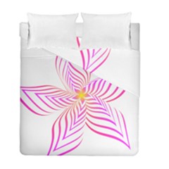 Petal Flower Duvet Cover Double Side (full/ Double Size) by Mariart