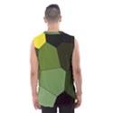 Mosaic Structure Background Tile Men s Basketball Tank Top View2
