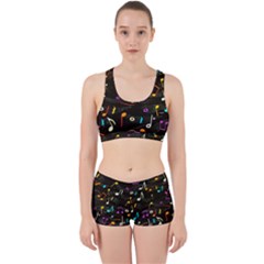 Fabric Cloth Textile Clothing Work It Out Gym Set by Pakrebo