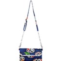 Textile Football Soccer Fabric Mini Crossbody Handbag View1